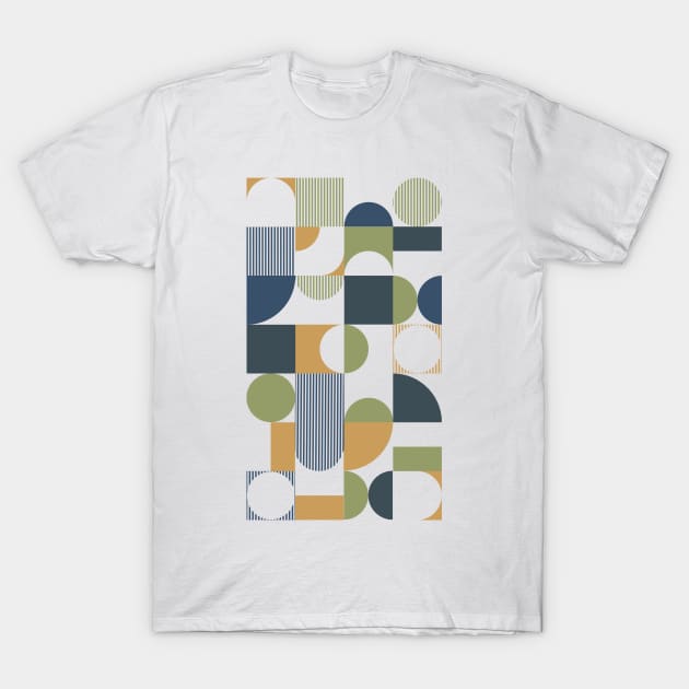 Block print Autumn 2021 T-Shirt by MickeyEdwards